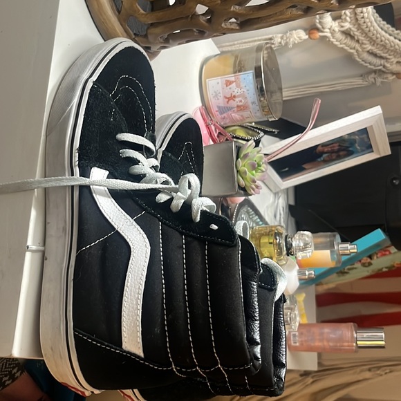 Black high top vans men’s - Picture 3 of 4